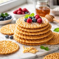 Star Pressed Italian Pizzelle