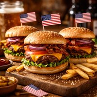 Star Spangled Cheeseburgers