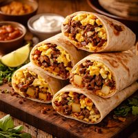 Steak and Egg Burritos Oamc