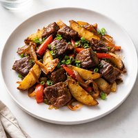 Steak and Potato Stir Fry