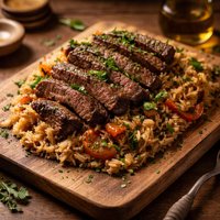 Steak and Rice