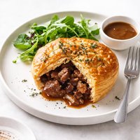 Steak and Wild Mushroom Pies