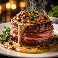 Steak Balmoral and Whisky Sauce from the Witchery by the Castle