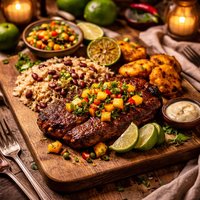Steak Caribbean