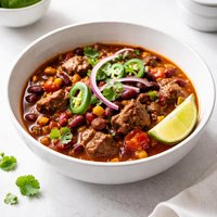 Steak Chili with Fajita Seasoning