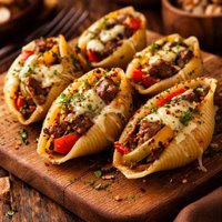Steak Fajita Stuffed Shells