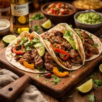 Steak Fajitas Corona