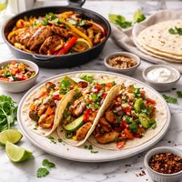 Steak or Chicken Fajitas