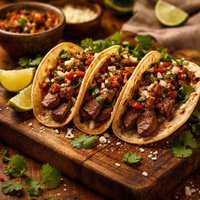 Steak Tacos with Charred Salsa