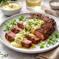 Steak with Bearnaise Sauce