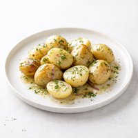 Steamed New Potatoes with Dill Vinaigrette