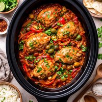 Stewed Chicken in a Crock Pot