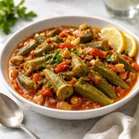 Stewed Okra and Tomatoes