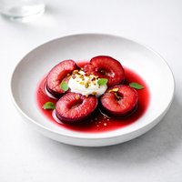 Stewed Plums