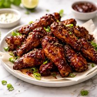 Sticky Bbq Chicken Wings