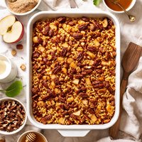 Sticky Bun Noodle Kugel