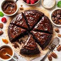 Sticky Chocolate Cake