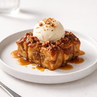 Sticky Croissant Toffee Pudding