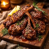 Sticky Honey Lamb