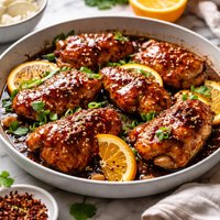 Sticky Marmalade Chicken