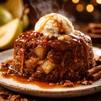 Sticky Pear Pudding