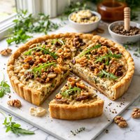 Stilton Walnut Tart