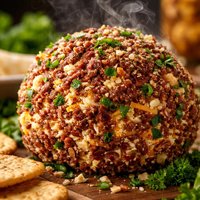 Stinky Dried Beef Cheese Ball