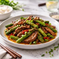 Stir-Fried Beef with Asparagus