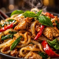 Stir-Fried Drunken Noodles