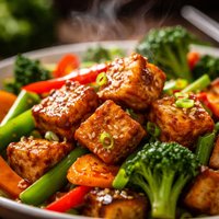 Stir-Fried Tofu with Vegetables