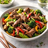 Stir Fried Beef and Vegetables