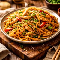 Stir Fried Chinese Egg Noodles