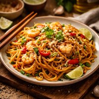 Stir Fried Coconut Noodles