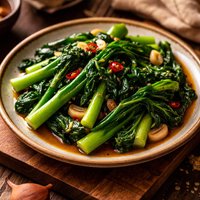 Stir Fried Kai Lan or Broccoli