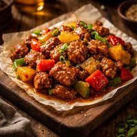 Stir Fried Pork with Sweet and Sour Sauce