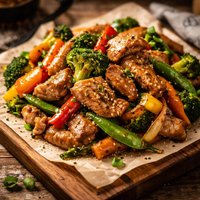 Stir Fried Pork with Vegetables Ww