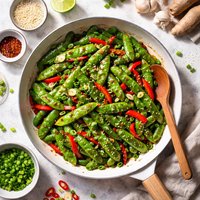 Stir Fried Snow Peas