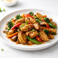 Stir Fry Chicken W Asian Flavors