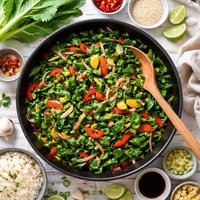 Stir Fry Collard Green