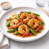 Stir Fry Shrimp with Garlic Sauce