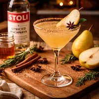 Stoli Spiced Pear Martini
