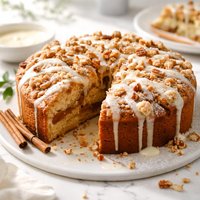Storm Warning Glazed Cinnamon Coffee Cake