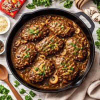 Stove Top Salisbury Steak