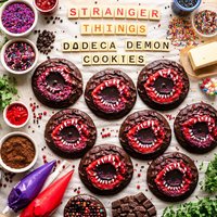 Stranger Things Dodeca Demon Cookies