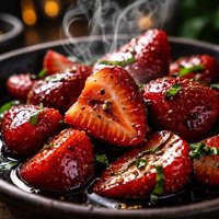 Strawberries with Balsamic Vinegar