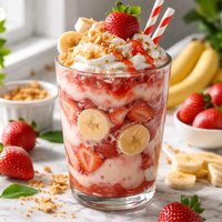 Strawberry and Banana Preparado