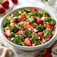 Strawberry and Broccoli Salad