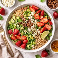 Strawberry and Brown Rice Salad