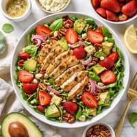 Strawberry and Chicken Salad