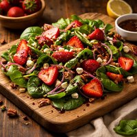 Strawberry and Spinach Salad